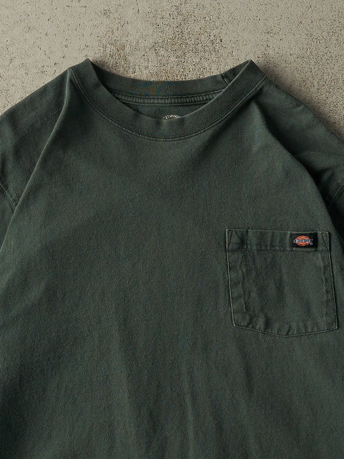 Vintage Y2K Green Dickies Pocket Long Sleeve (L) sold by Rebalance Vintage product image thumbnail 2