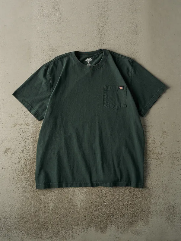 Vintage Y2K Green Dickies Pocket Tee (XL) sold by Rebalance Vintage