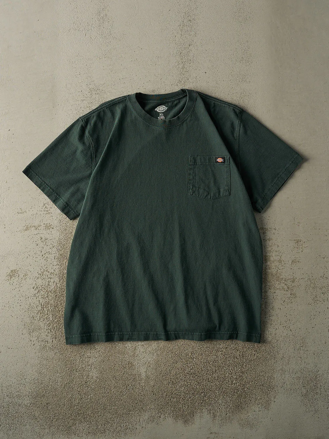 Vintage Y2K Green Dickies Pocket Tee (XL) sold by Rebalance Vintage