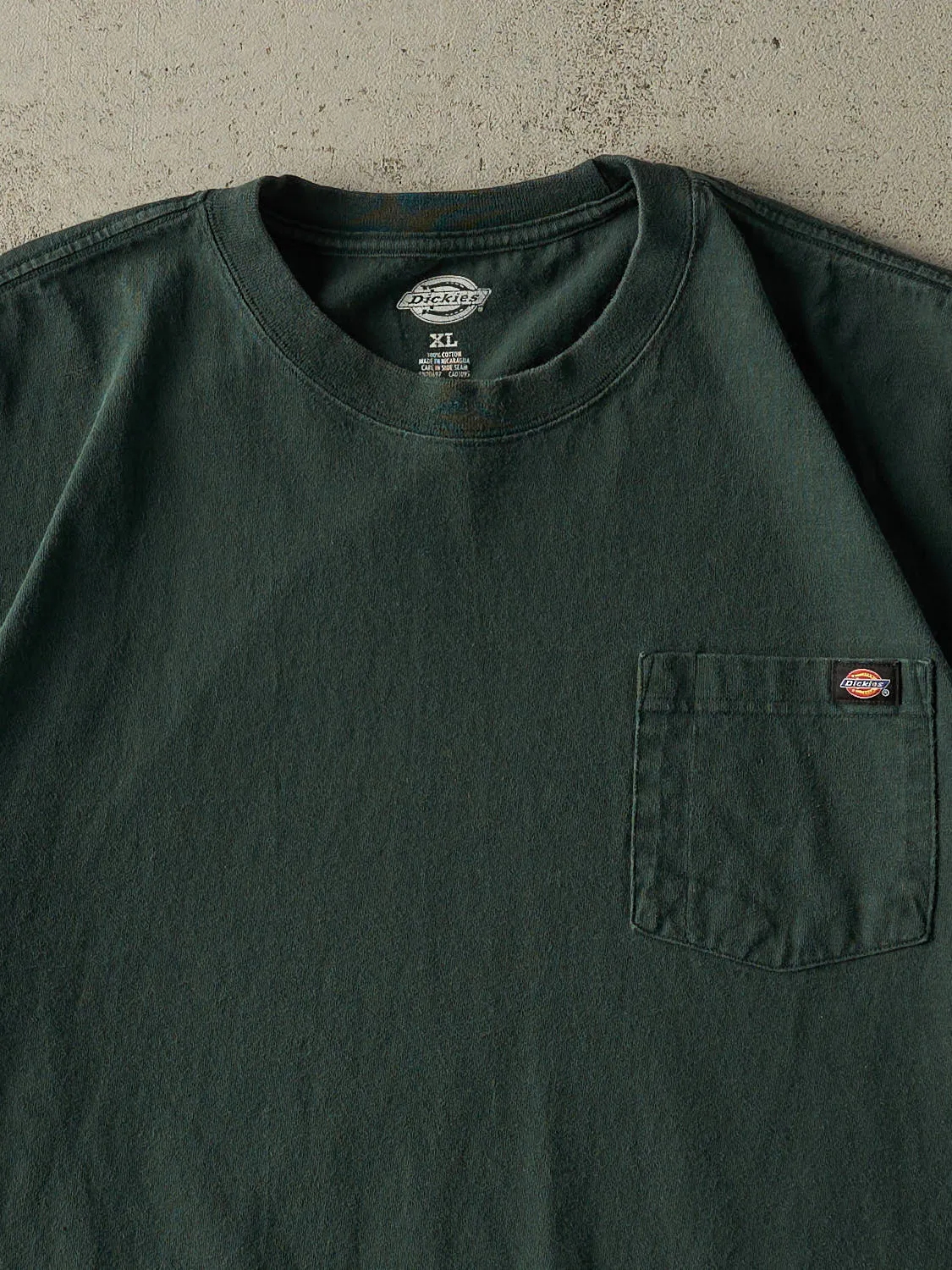 Vintage Y2K Green Dickies Pocket Tee (XL) sold by Rebalance Vintage product image thumbnail 2