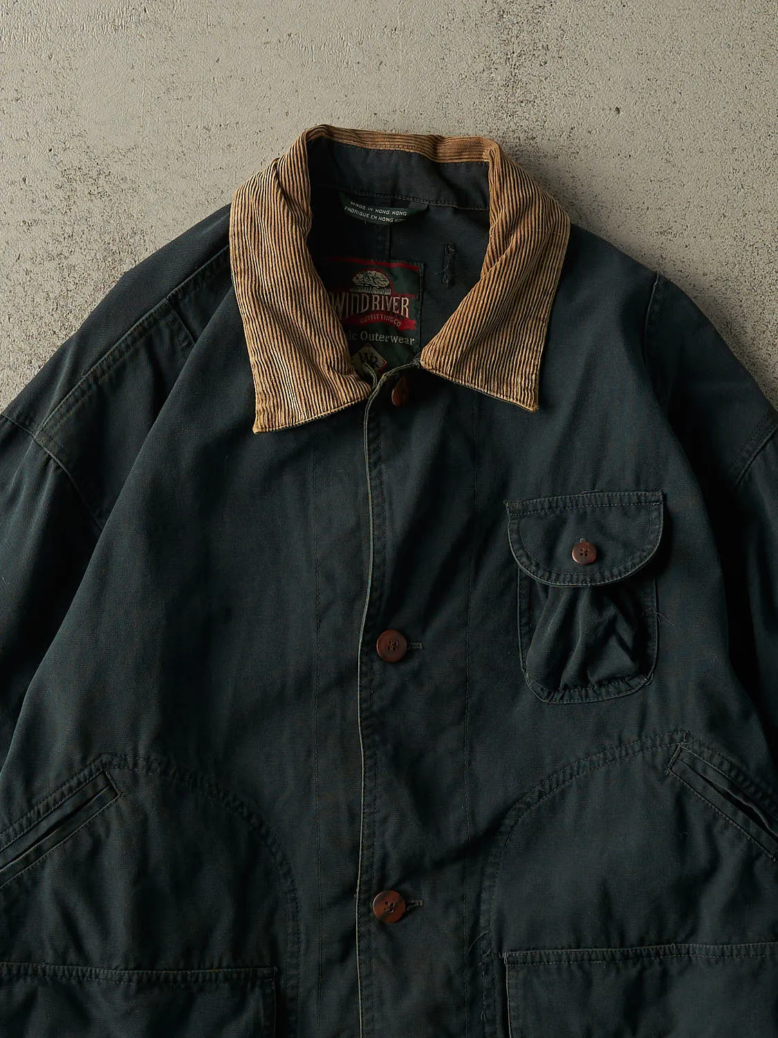 Vintage 90s Green Wind River Chore Jacket (XL/XXL) sold by Rebalance Vintage product image thumbnail 2