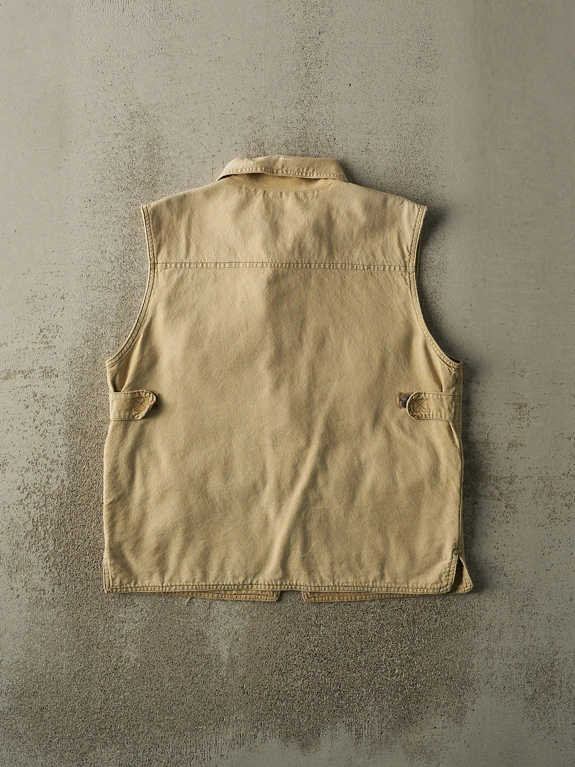 Vintage 90s Beige Fishermans Vest (M/L) sold by Rebalance Vintage product image thumbnail 2