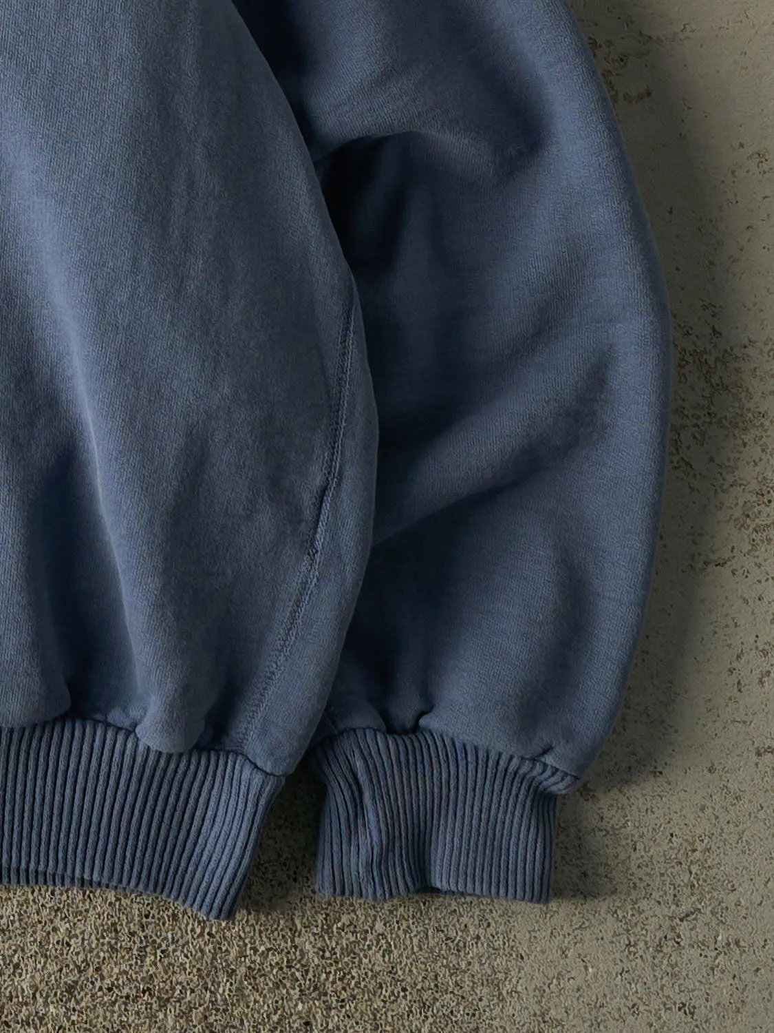 Vintage 90s Slate Blue Wind River Embroidered Quarter Zip Sweater (M/L) sold by Rebalance Vintage product image thumbnail 3