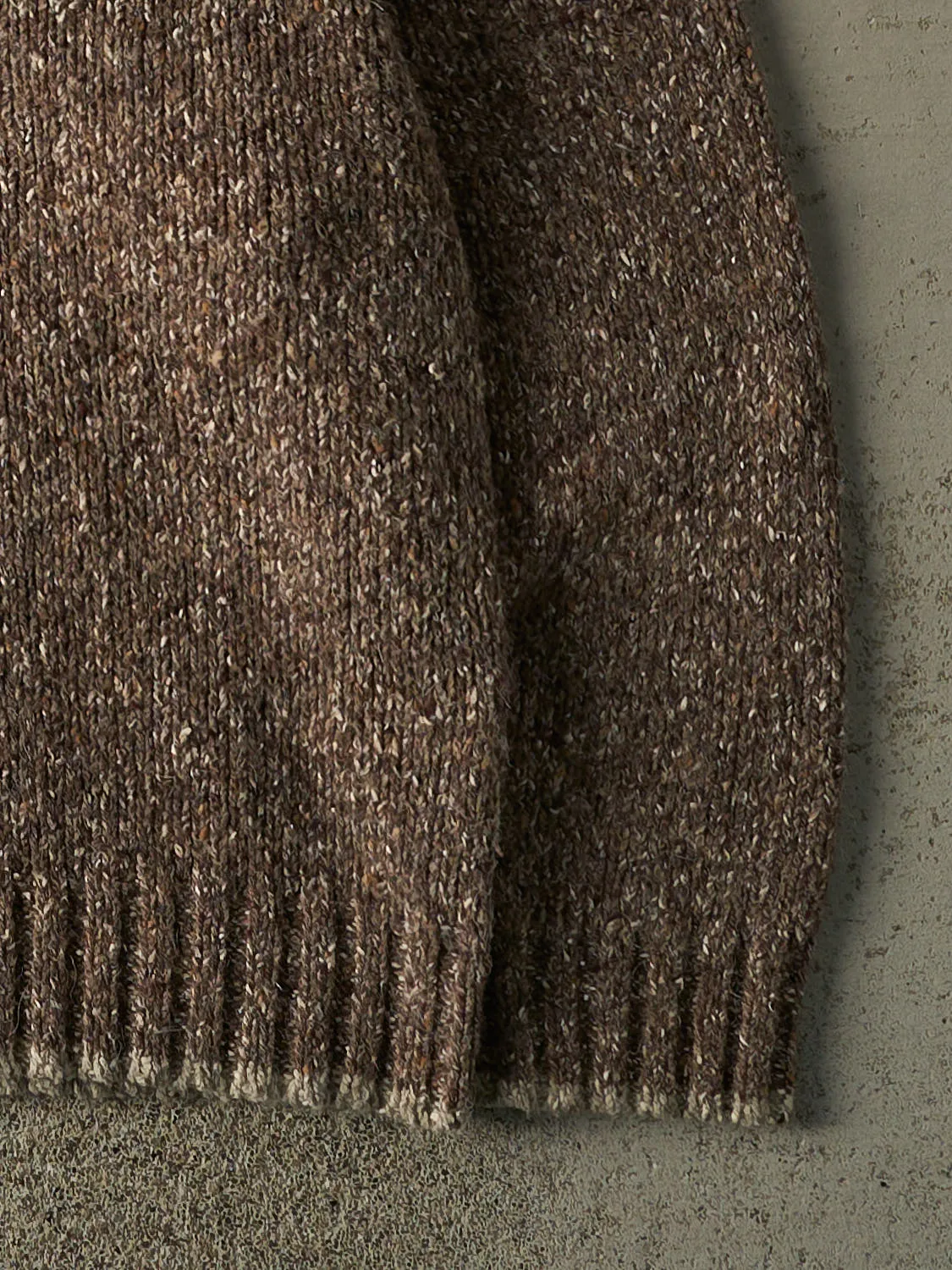 Vintage 90s Brown Simple Pullover Knit (L/XL) sold by Rebalance Vintage product image thumbnail 3