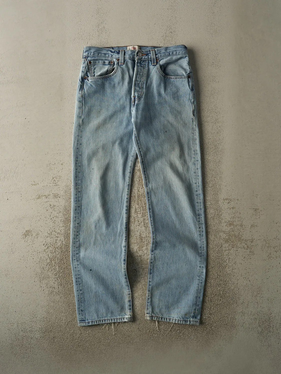 Vintage 90s Light Wash Levi's 501 Jeans (31x31.5) sold by Rebalance Vintage