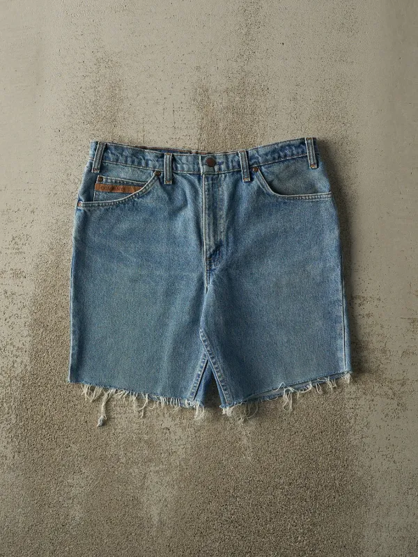 Vintage 90s Light Wash Company Cut Off Jean Shorts (33.5x8.5) sold by Rebalance Vintage