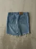 Vintage 90s Light Wash Company Cut Off Jean Shorts (33.5x8.5) sold by Rebalance Vintage