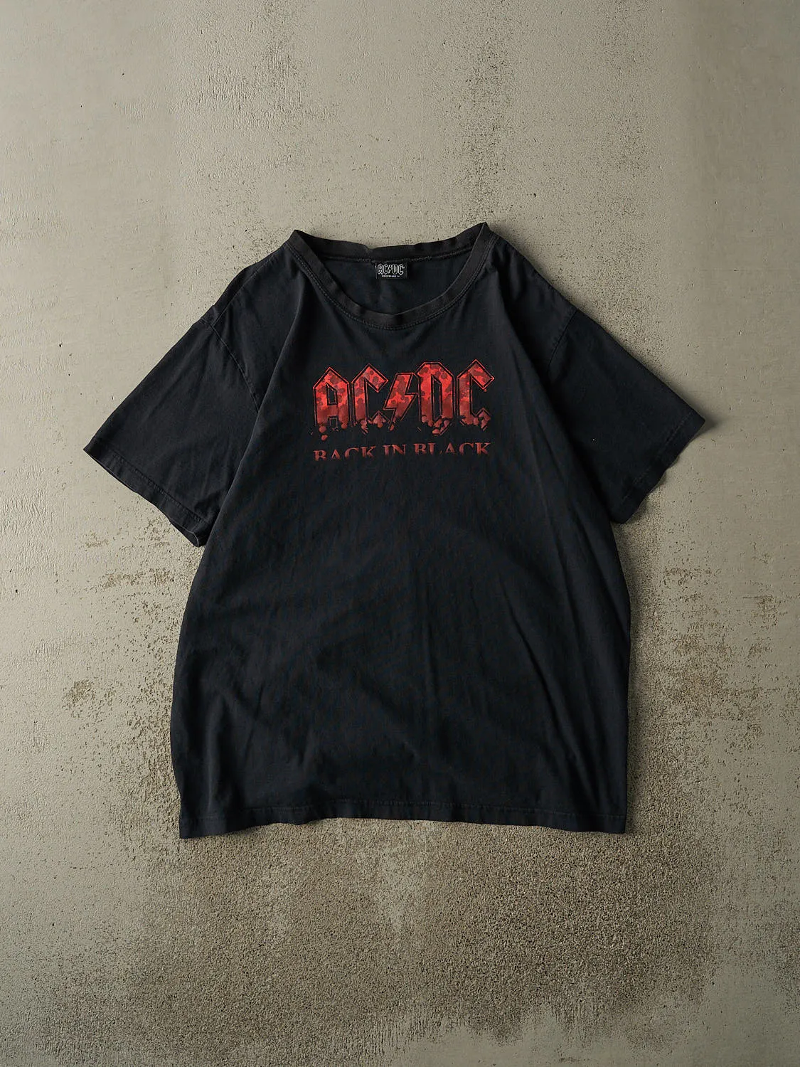 Vintage 06' Black ACDC Back In Black Band Tee (XL) sold by Rebalance Vintage