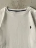 Vintage Y2K White Polo Ralph Lauren Thermal Long Sleeve (M/L) sold by Rebalance Vintage