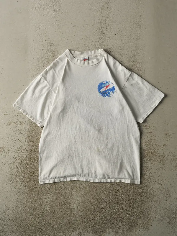 Vintage 92' White Speedo Volleyball Tee (M/L) sold by Rebalance Vintage