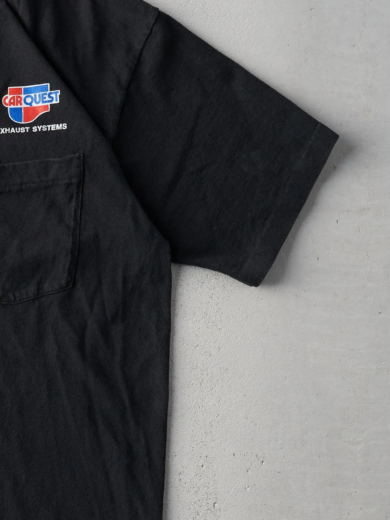 Vintage 90s Black Car Quest Single Stitch Pocket Tee (M/L) sold by Rebalance Vintage product image thumbnail 3