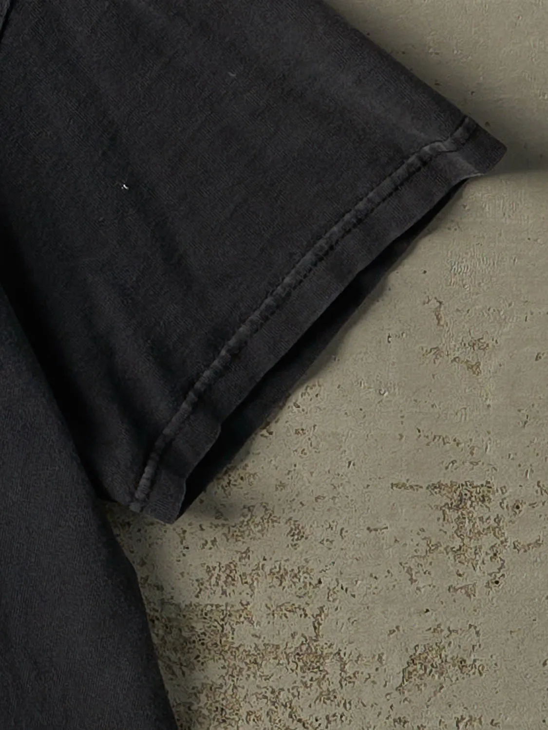 Vintage Y2K Faded Black "Beer, The Only Carbs I Need" Slogan Tee (M/L) sold by Rebalance Vintage product image thumbnail 3