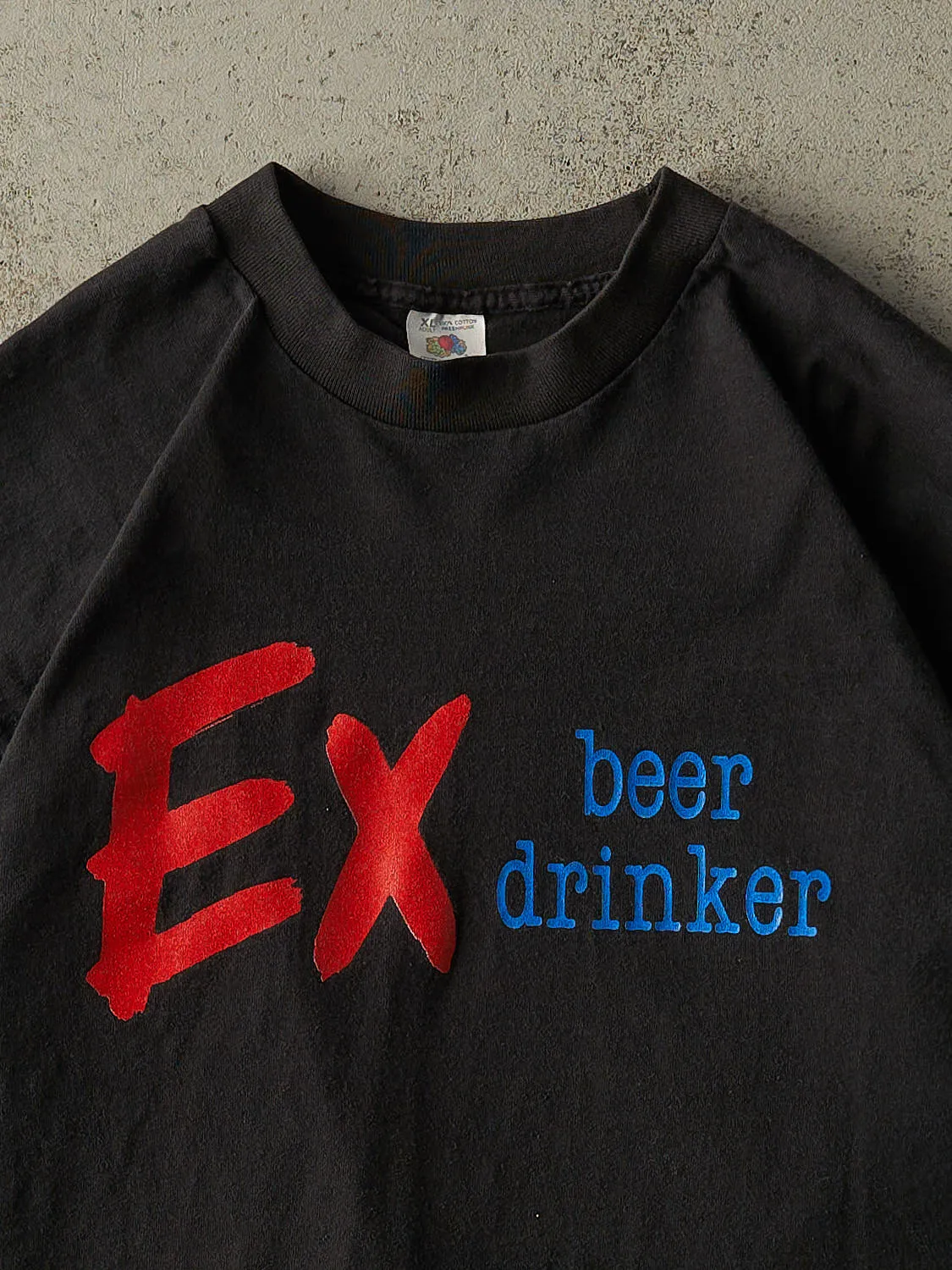 Vintage 90s Black Molson Export Beer Drinker Single Stitch Tee (L/XL) sold by Rebalance Vintage product image thumbnail 3
