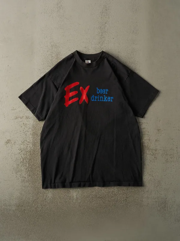 Vintage 90s Black Molson Export Beer Drinker Single Stitch Tee (L/XL) sold by Rebalance Vintage