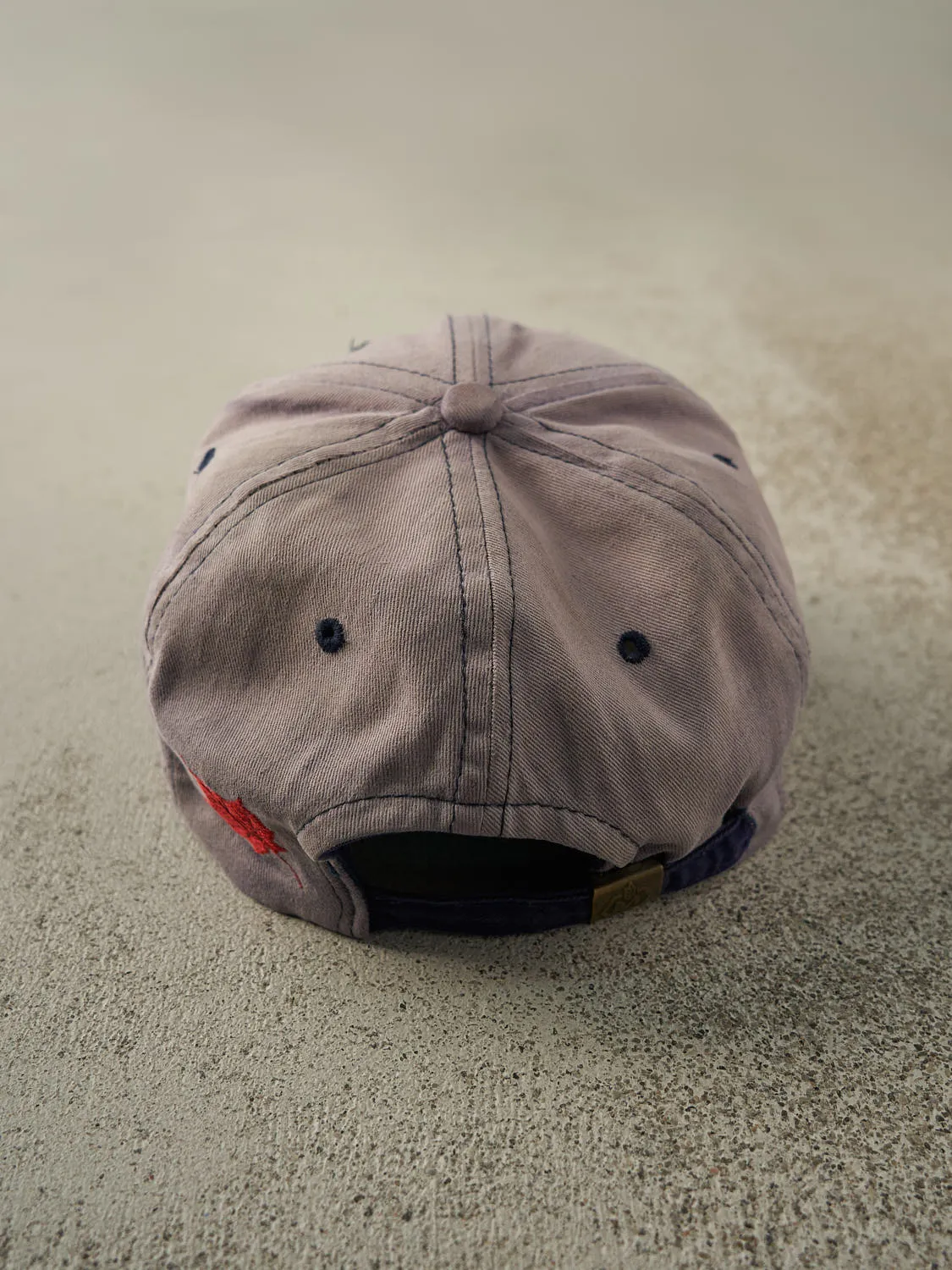 Vintage 90s Blue & Black Embroidered Molson Canadian Strapback sold by Rebalance Vintage product image thumbnail 3