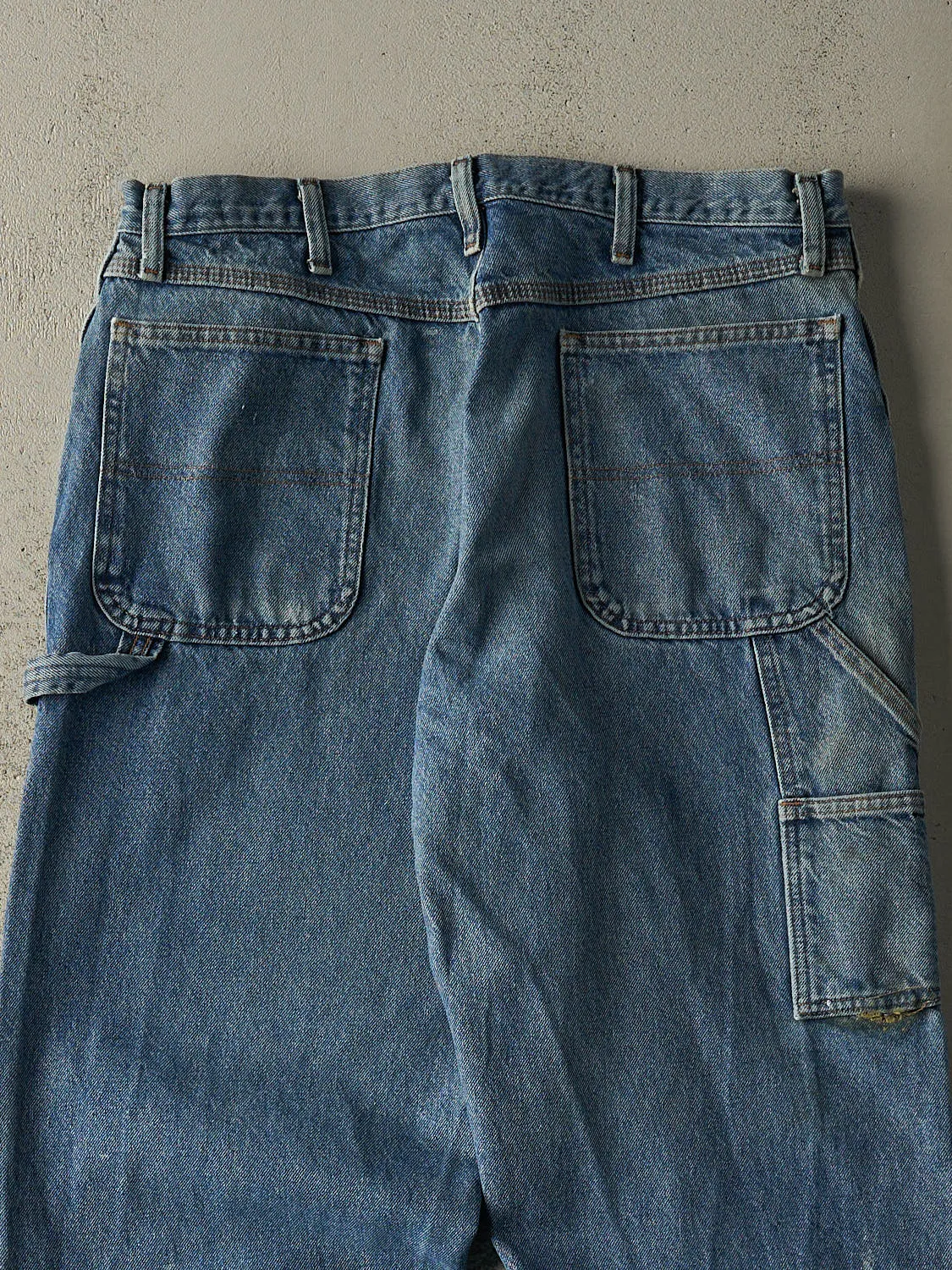 Vintage 90s Mid Wash Rustler Carpenter Jeans (35x31.5) sold by Rebalance Vintage product image thumbnail 5