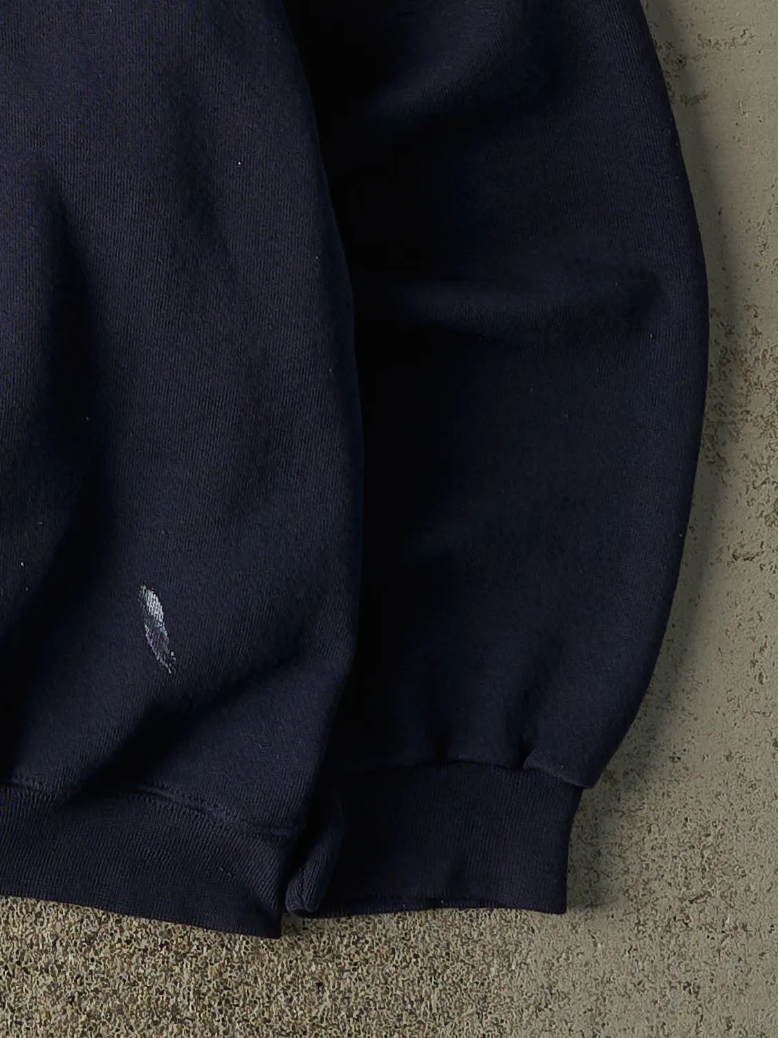 Vintage 90s Navy Blue Reebok Logo Crewneck (L) sold by Rebalance Vintage product image thumbnail 3