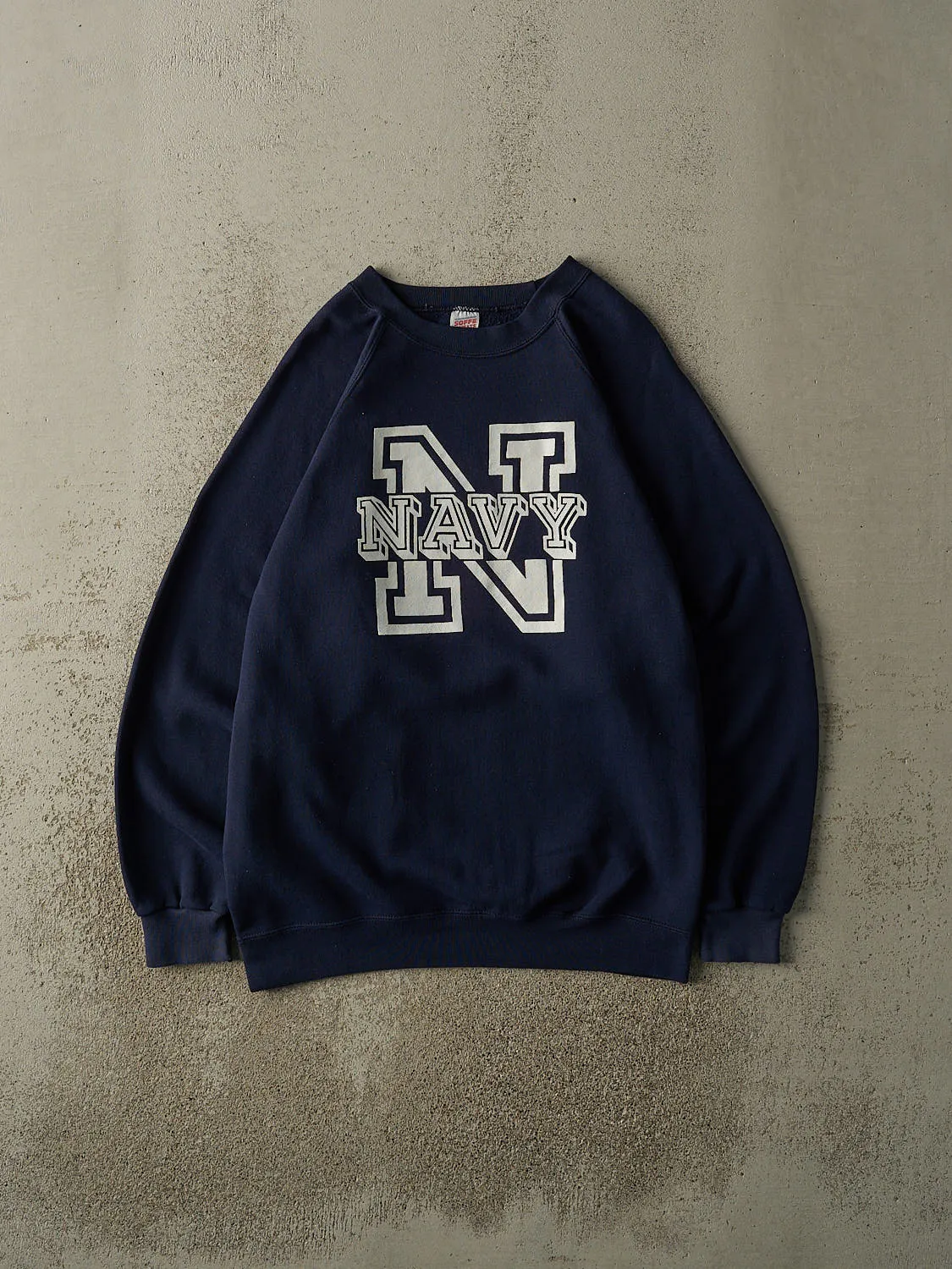 Vintage 90s Navy Blue US Navy Crewneck (M/L) sold by Rebalance Vintage