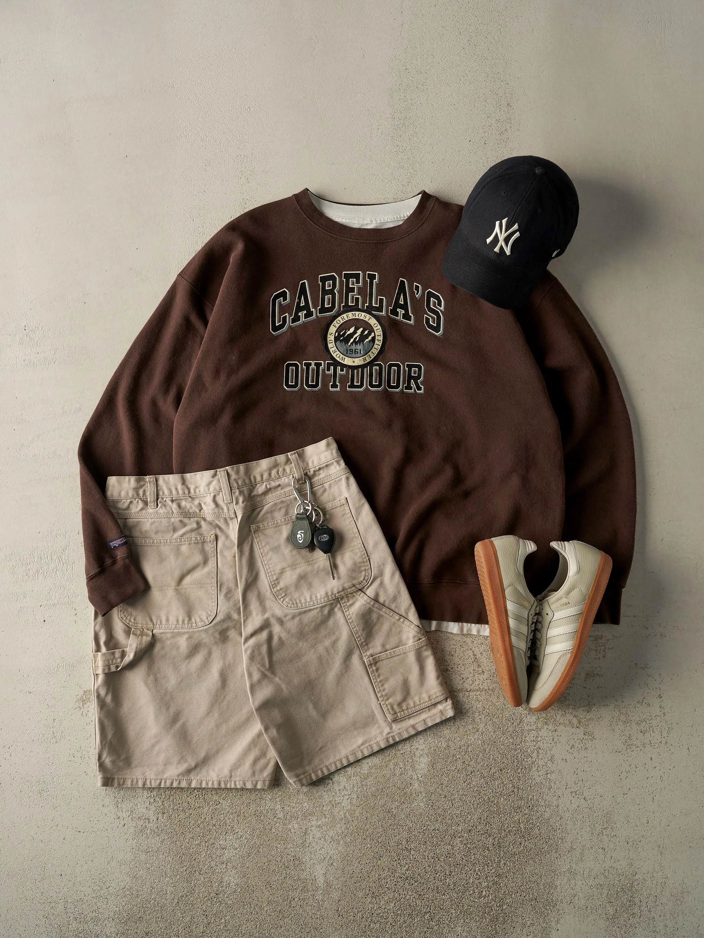 Vintage 90s Brown Cabela's Crewneck (XXL) sold by Rebalance Vintage product image thumbnail 2