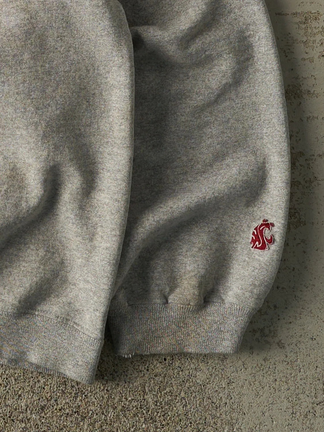 Vintage 90s Grey Washington State University Crewneck (S) sold by Rebalance Vintage product image thumbnail 3