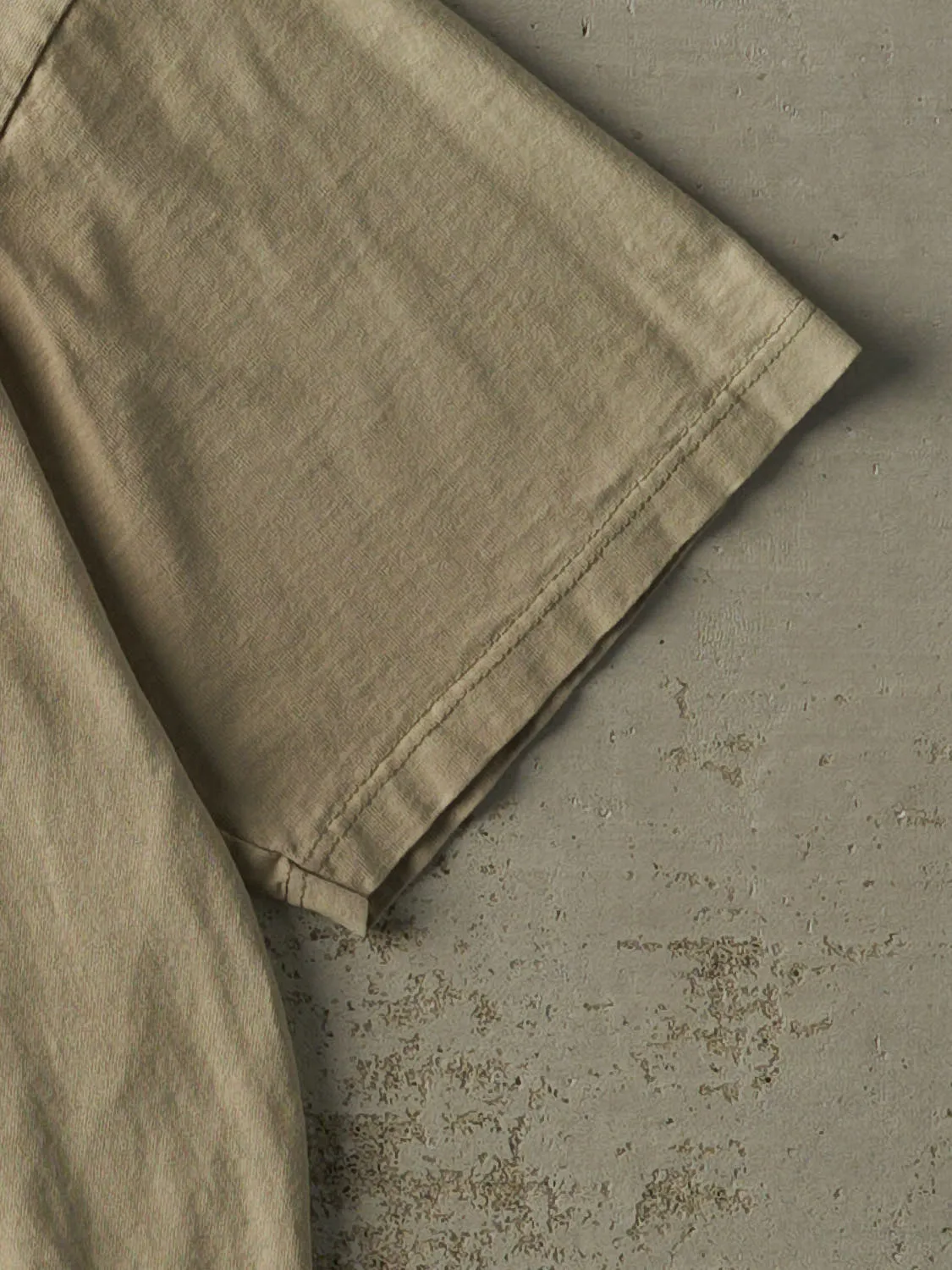 Vintage 90s Beige Blank Tee (L) sold by Rebalance Vintage product image thumbnail 3