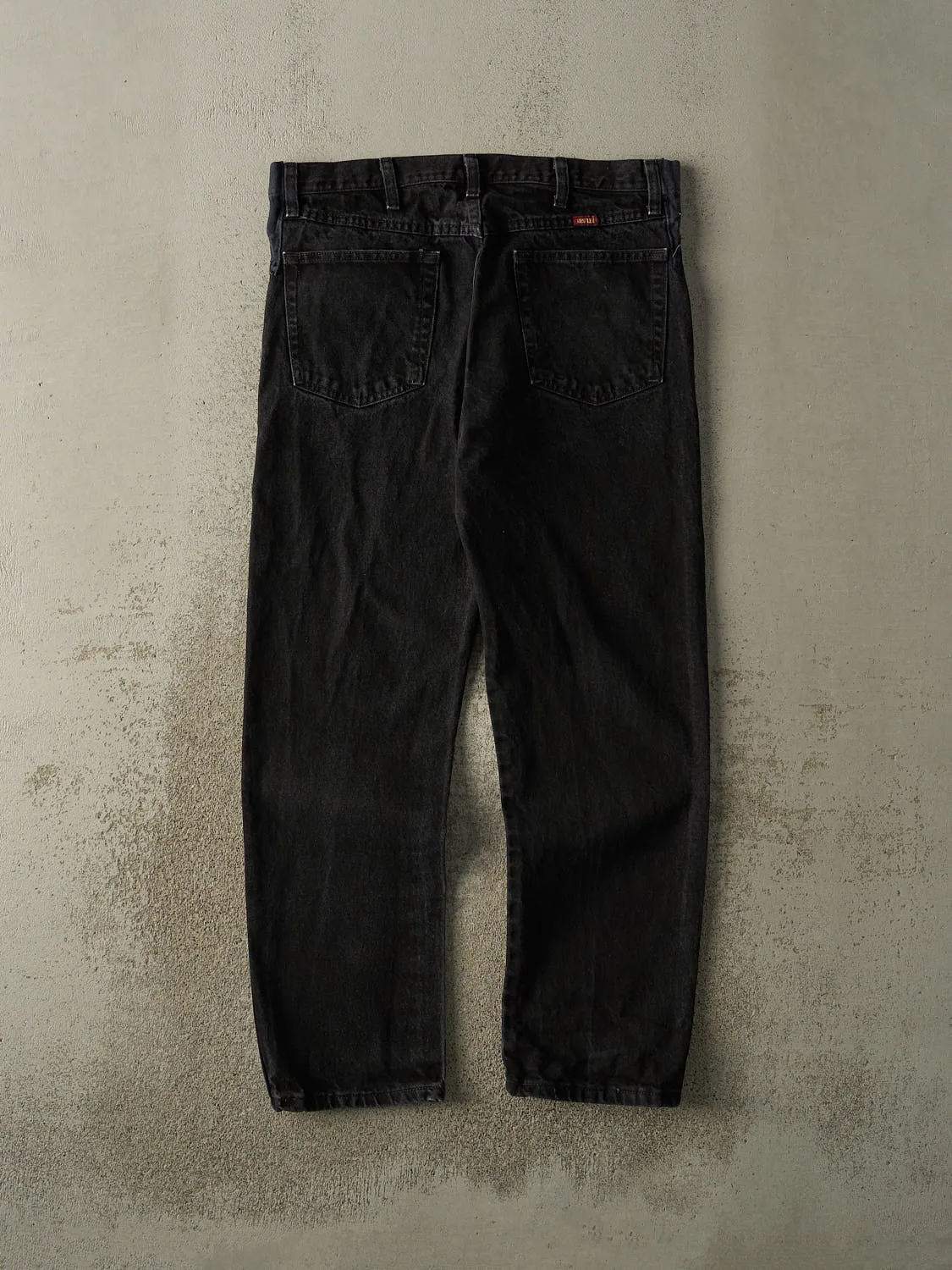 Vintage 90s Black Rustler Denim Pants (35x29) sold by Rebalance Vintage product image thumbnail 2