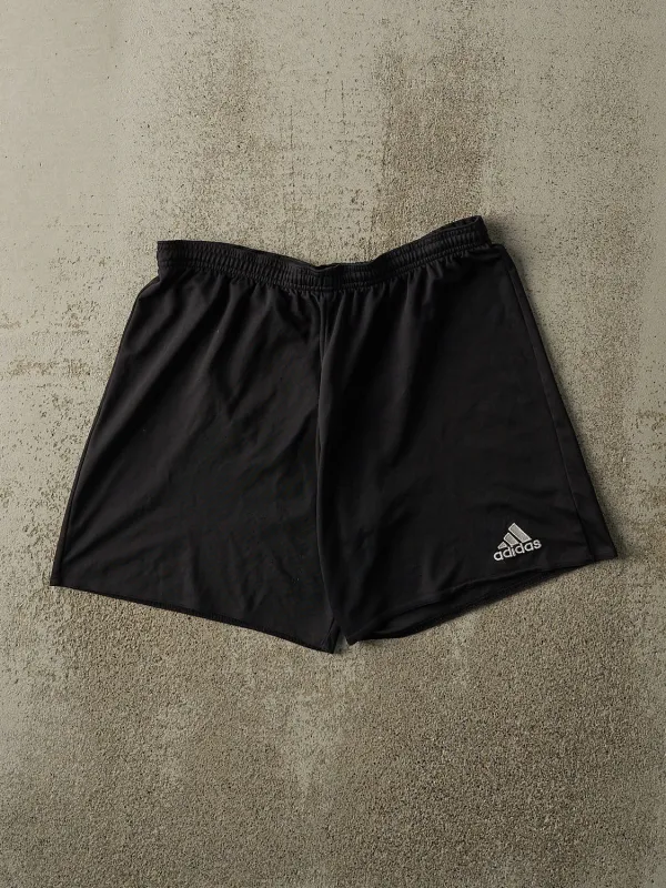 Vintage Y2K Black Adidas Track Shorts (30x7) sold by Rebalance Vintage