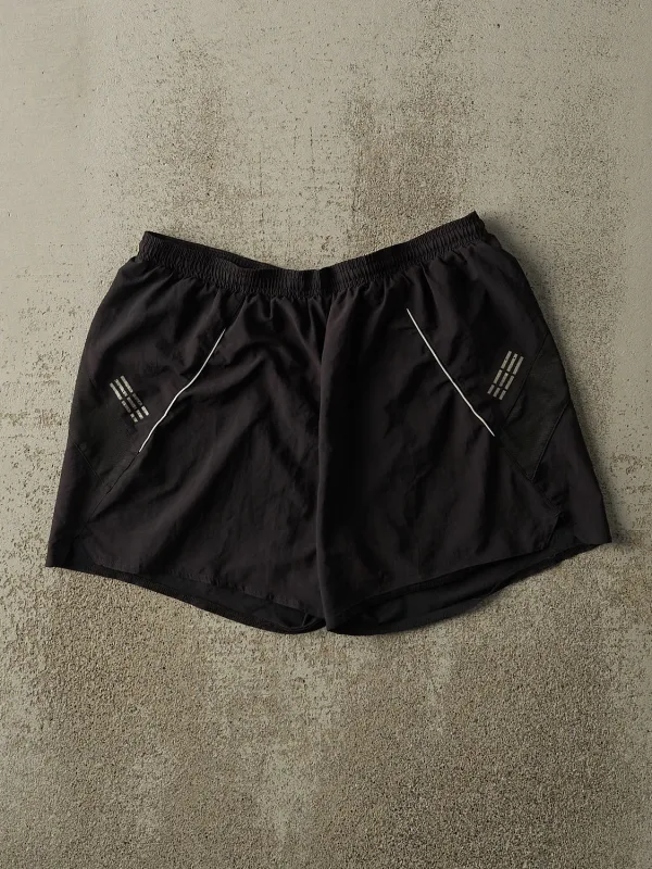 Vintage Y2K Black Adidas Track Shorts (31x4.5) sold by Rebalance Vintage