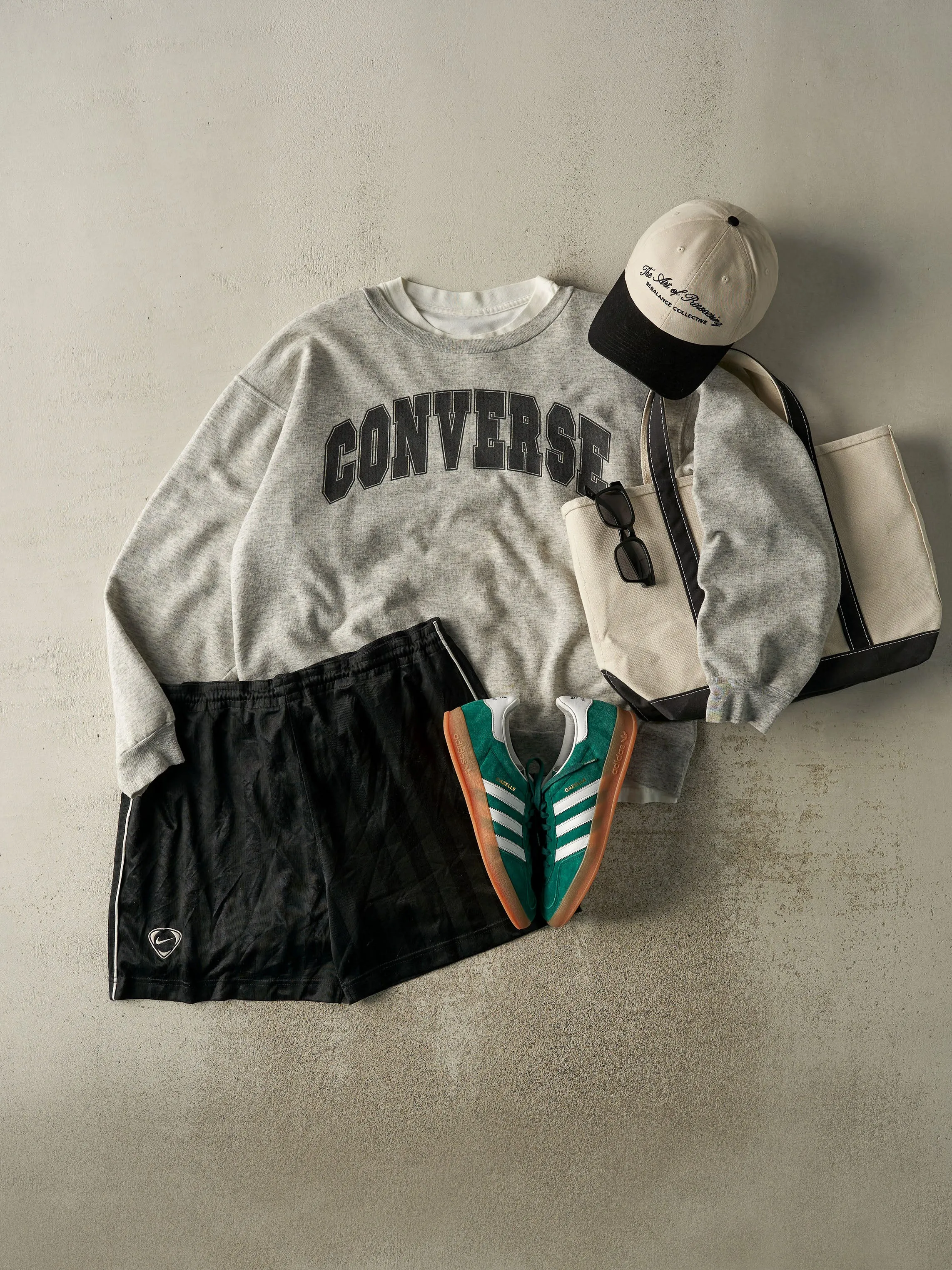 Vintage Y2K Black Nike Soccer Track Shorts (36x6) sold by Rebalance Vintage product image thumbnail 2