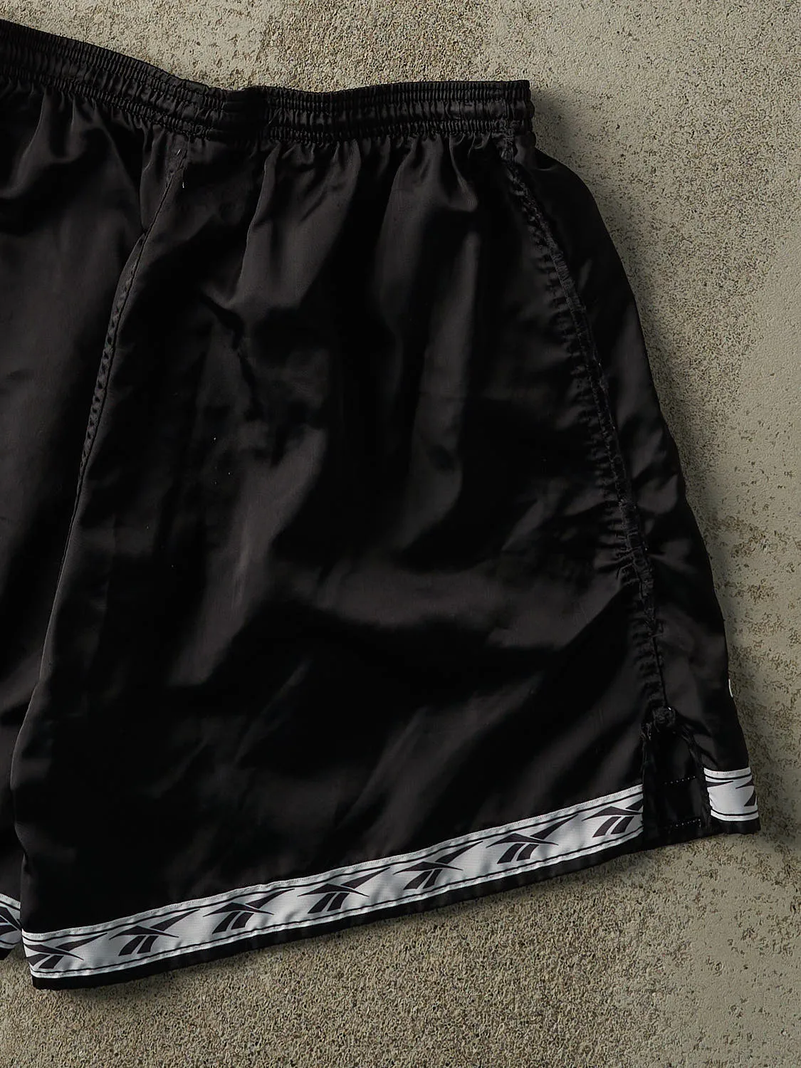 Vintage 90s Black Reebok Track Shorts (28x7) sold by Rebalance Vintage product image thumbnail 4