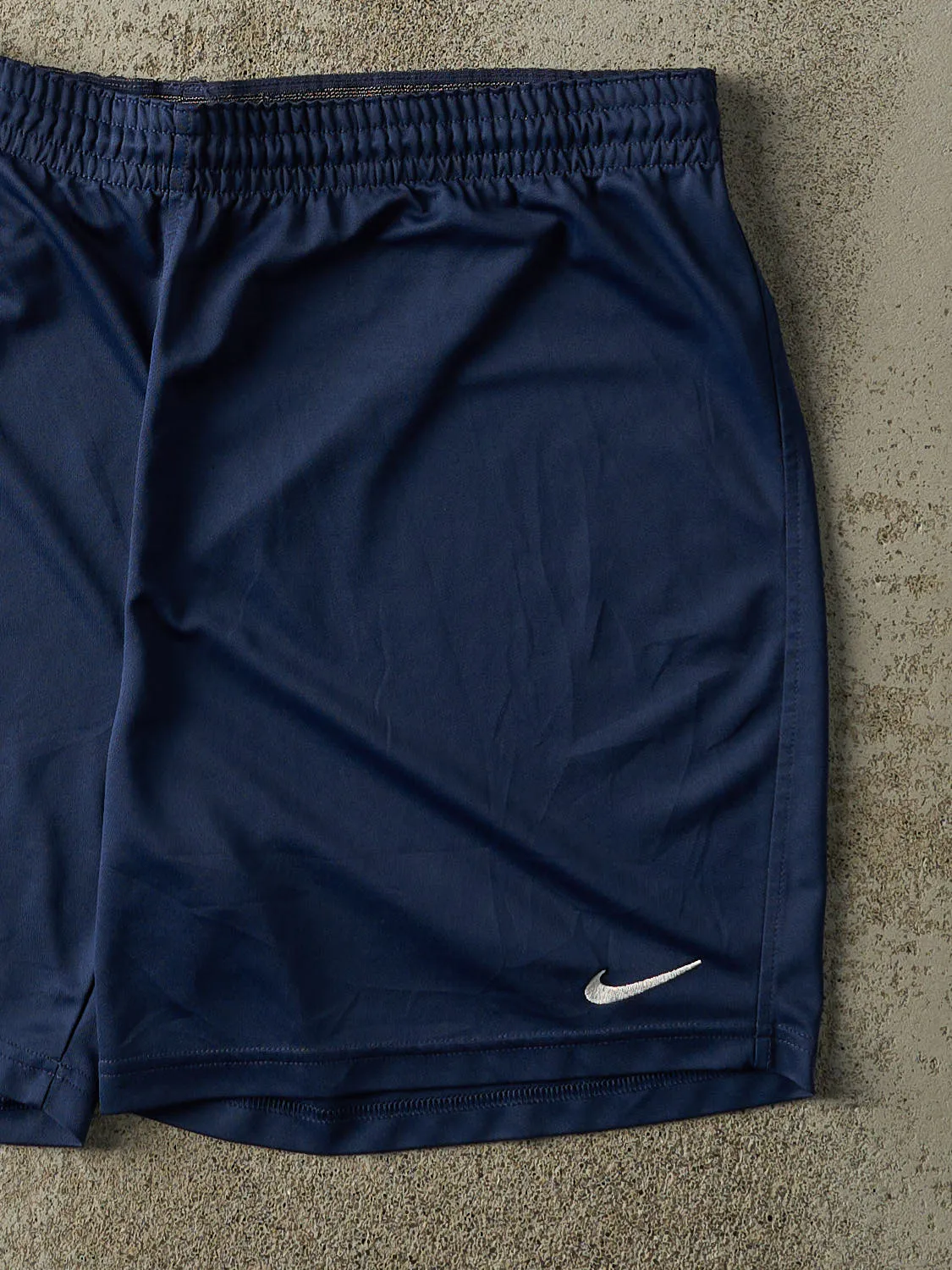 Vintage Y2K Navy Blue Nike Track Shorts (37x6) sold by Rebalance Vintage product image thumbnail 3