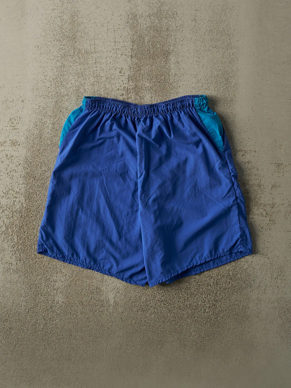 Vintage 90s Blue Champion Nylon Track Shorts (28x8) sold by Rebalance Vintage product image thumbnail 2
