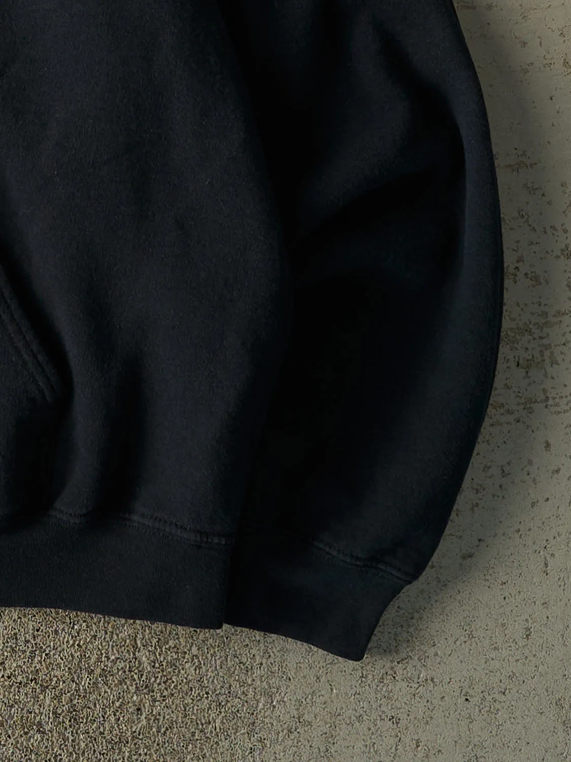 Vintage Y2K Black Blank Hoodie (L/XL) sold by Rebalance Vintage product image thumbnail 3