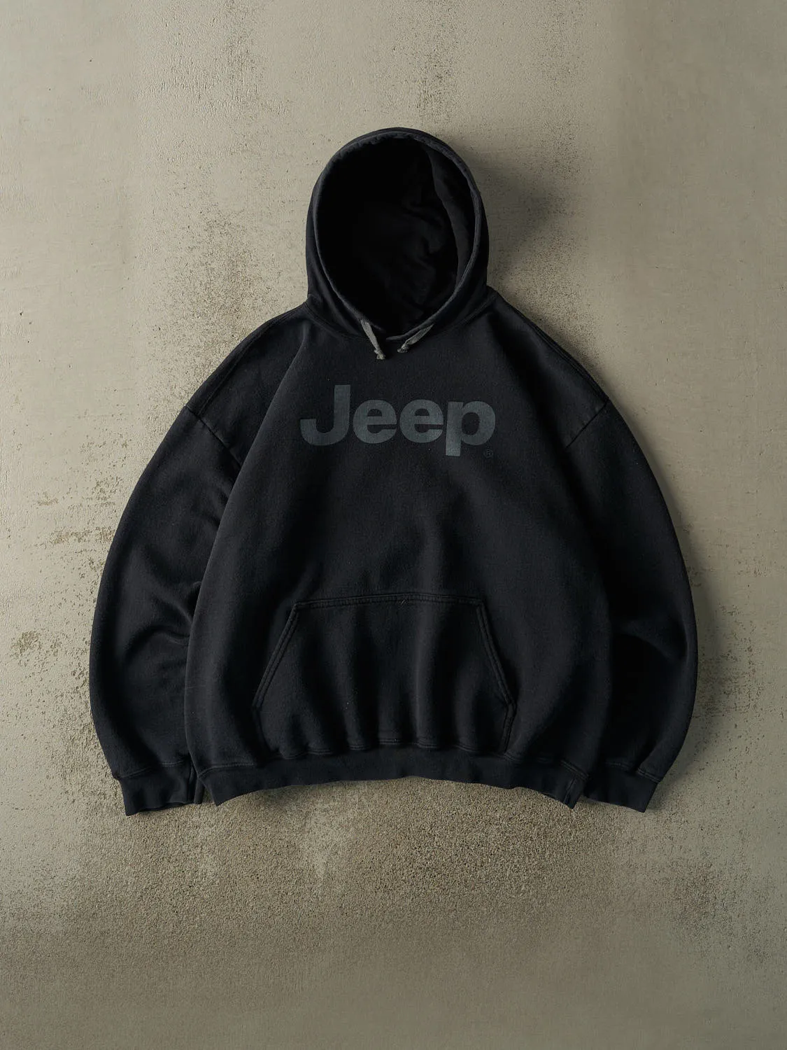 Vintage Y2K Black Jeep Boxy Hoodie (L/XL) sold by Rebalance Vintage