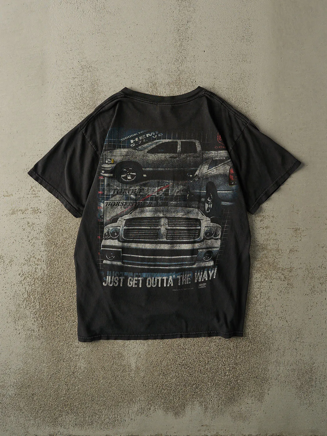 Vintage 09' Black Dodge Hemi Tee (L/XL) sold by Rebalance Vintage product image thumbnail 2
