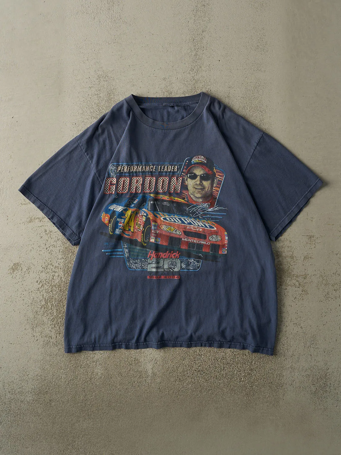 Vintage 04' Navy Blue Jeff Gordon Tee (XL) sold by Rebalance Vintage