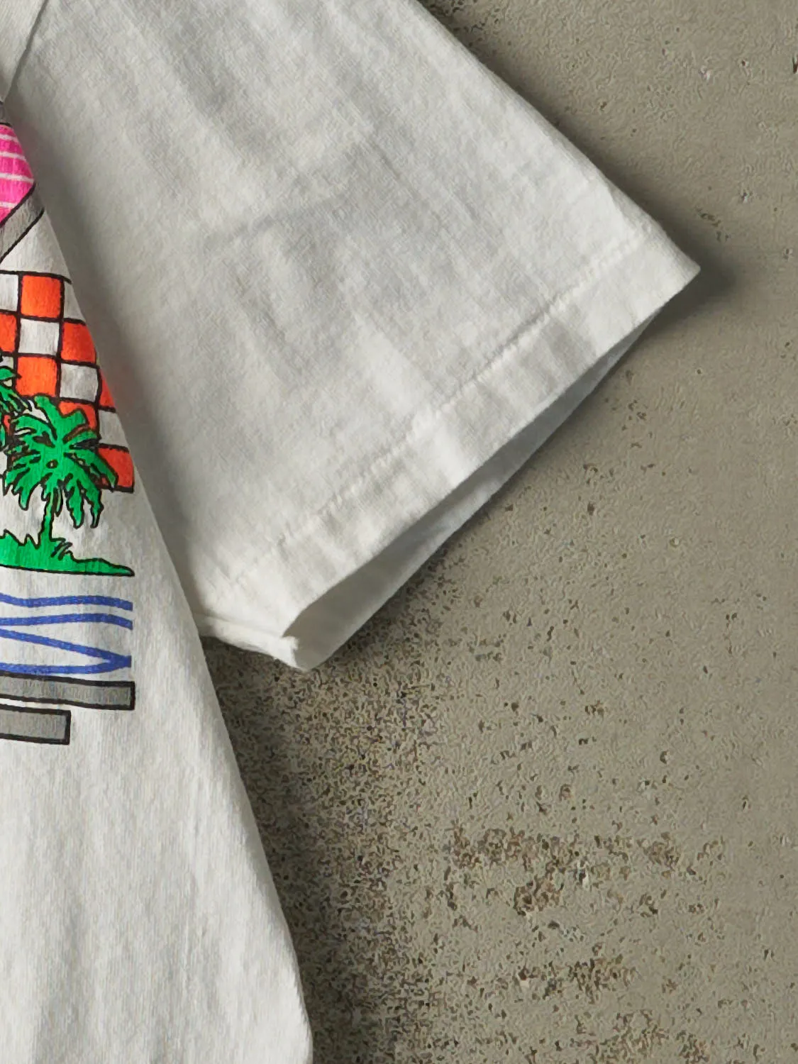 Vintage 89' White Kenny Bernstein Racing Tee (S/M) sold by Rebalance Vintage product image thumbnail 3