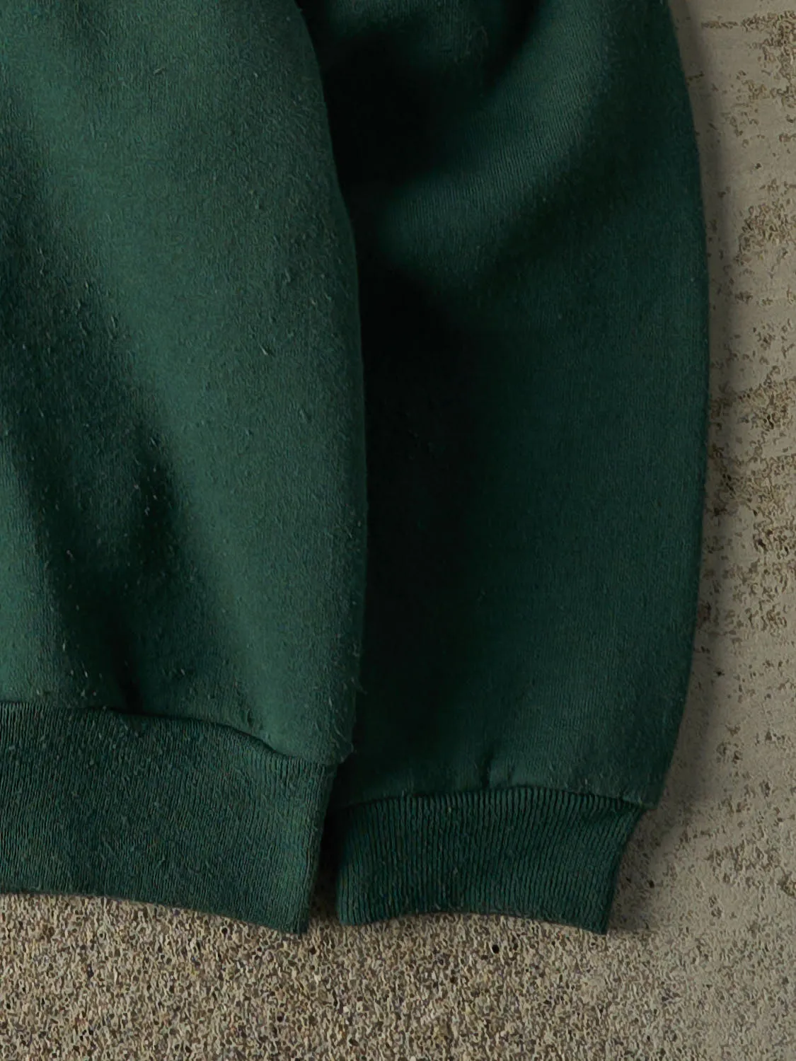 Vintage 90s Green Blank Crewneck (M/L) sold by Rebalance Vintage product image thumbnail 3