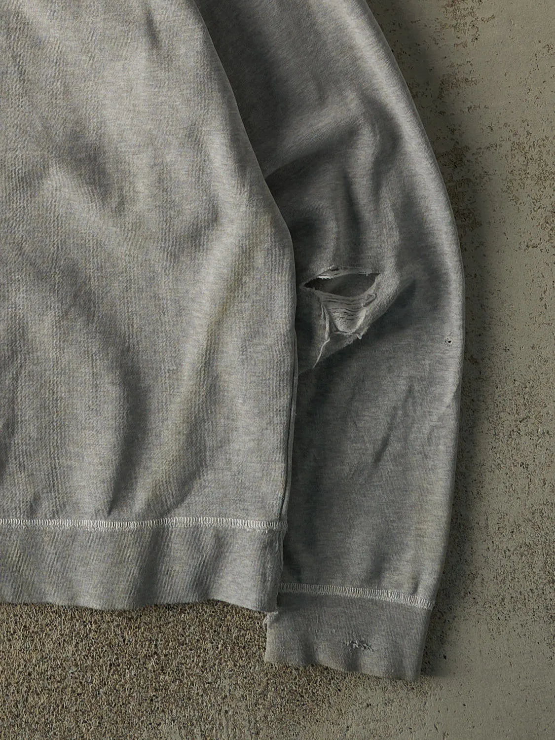 Vintage Y2K Grey BYU Brigham Young University Crewneck (L/XL) sold by Rebalance Vintage product image thumbnail 3