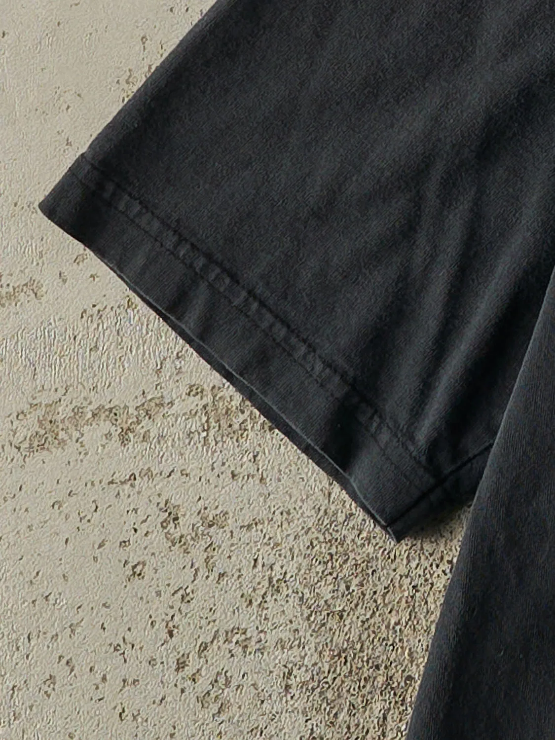 Vintage Y2K Faded Black Adidas Logo Tee (S/M) sold by Rebalance Vintage product image thumbnail 3