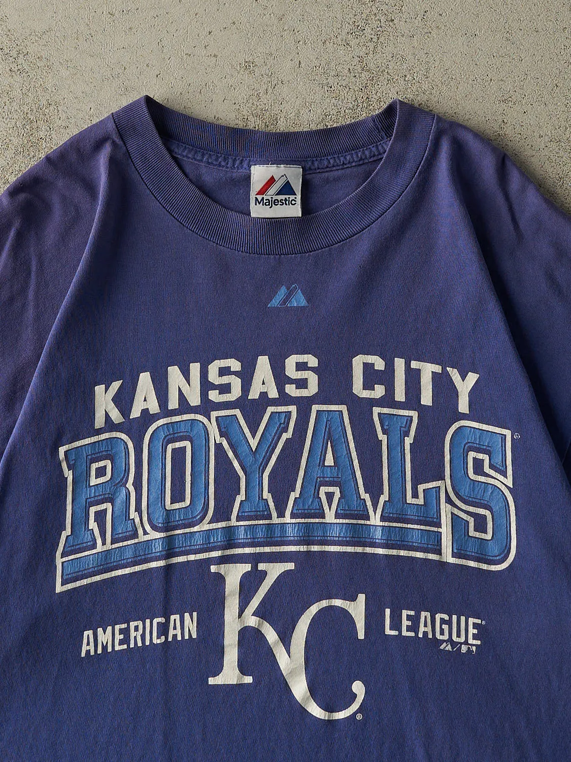 Vintage Y2K Blue Kansas City Royals Tee (XL) sold by Rebalance Vintage product image thumbnail 2