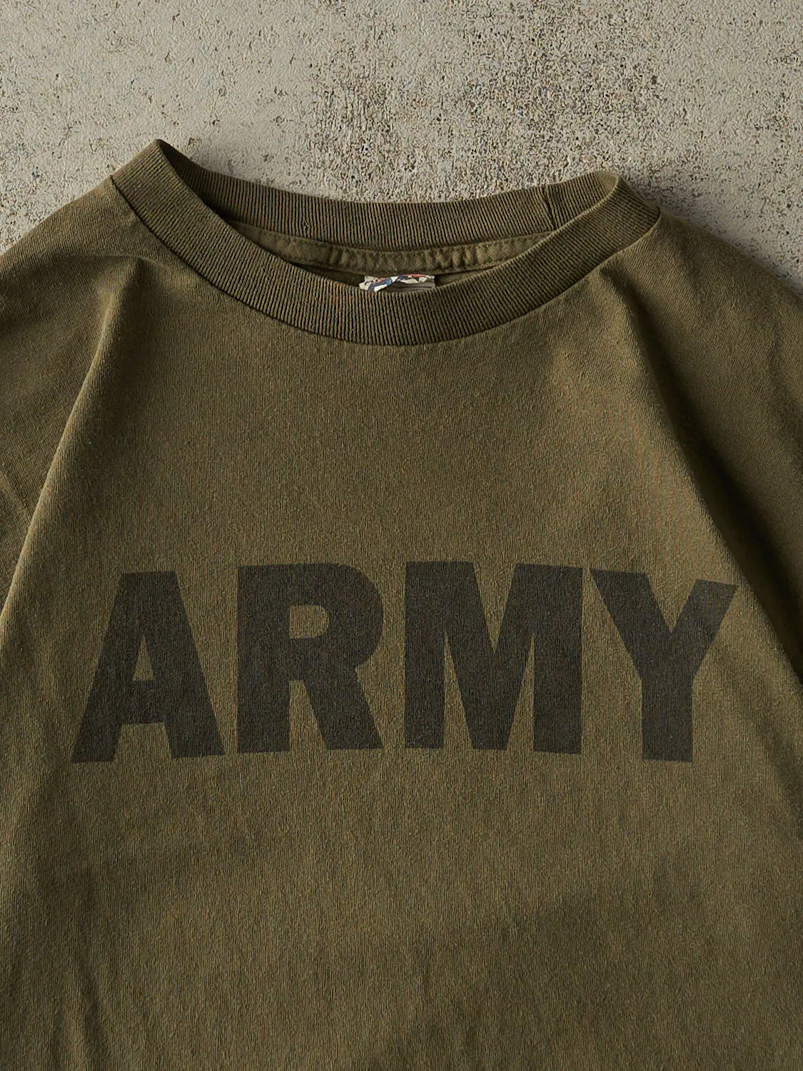 Vintage Y2K Green US Army Tee (M) sold by Rebalance Vintage product image thumbnail 2