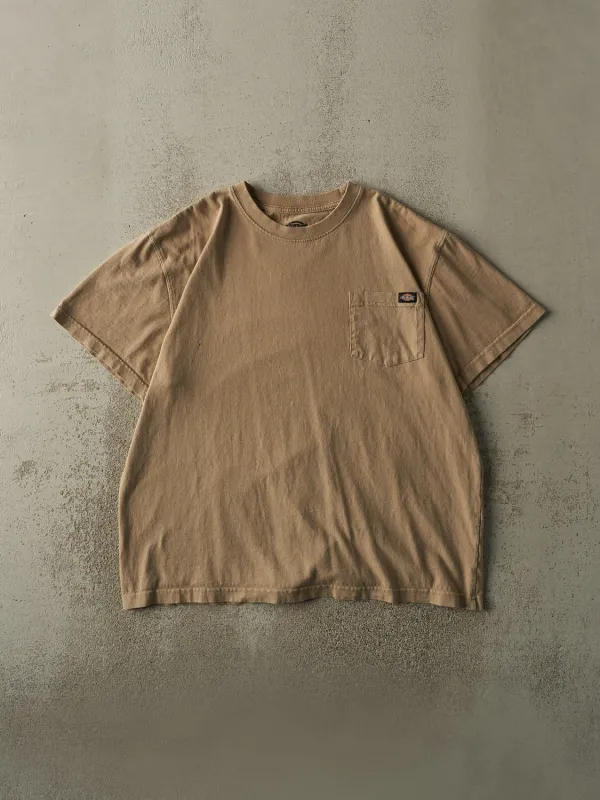 Vintage Y2K Beige Dickies Pocket Tee (XL) sold by Rebalance Vintage