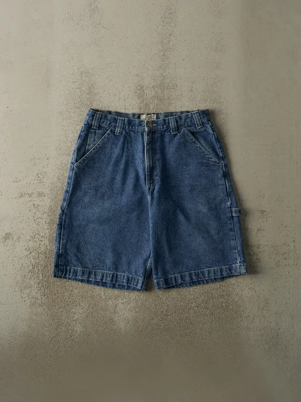 Vintage Y2K Dark Wash Sonoma Carpenter Jean Shorts (33x12) sold by Rebalance Vintage