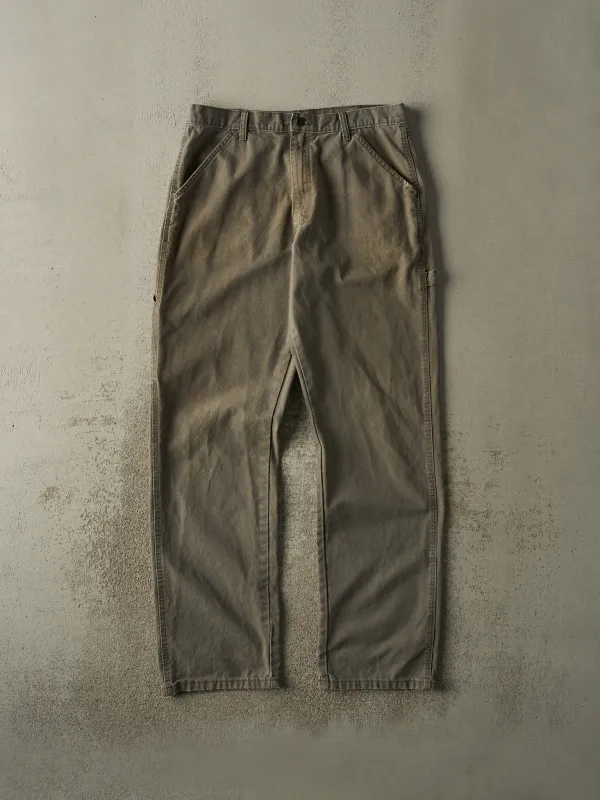 Vintage 90s Dark Green Rustler Carpenter Pants (34x33) sold by Rebalance Vintage