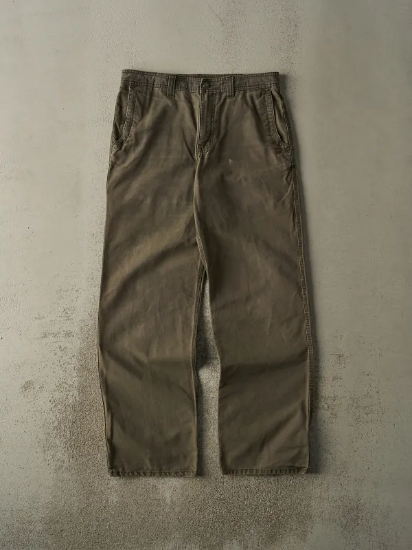 Vintage Y2K Green Eddie Bauer Work Pants (35.5x34) sold by Rebalance Vintage