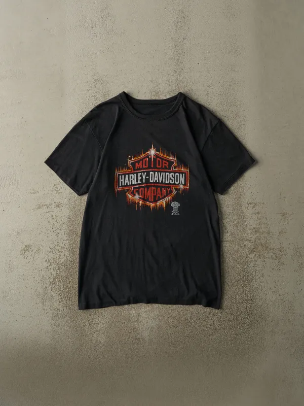 Vintage 80s Black Montreal Harley Davidson Tee (S/M) sold by Rebalance Vintage