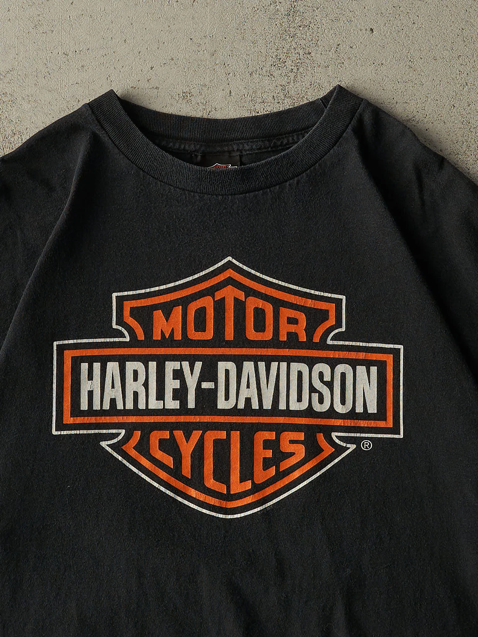 16' Black Colorado Springs Harley Davidson Tee (XXL) sold by Rebalance Vintage product image thumbnail 3