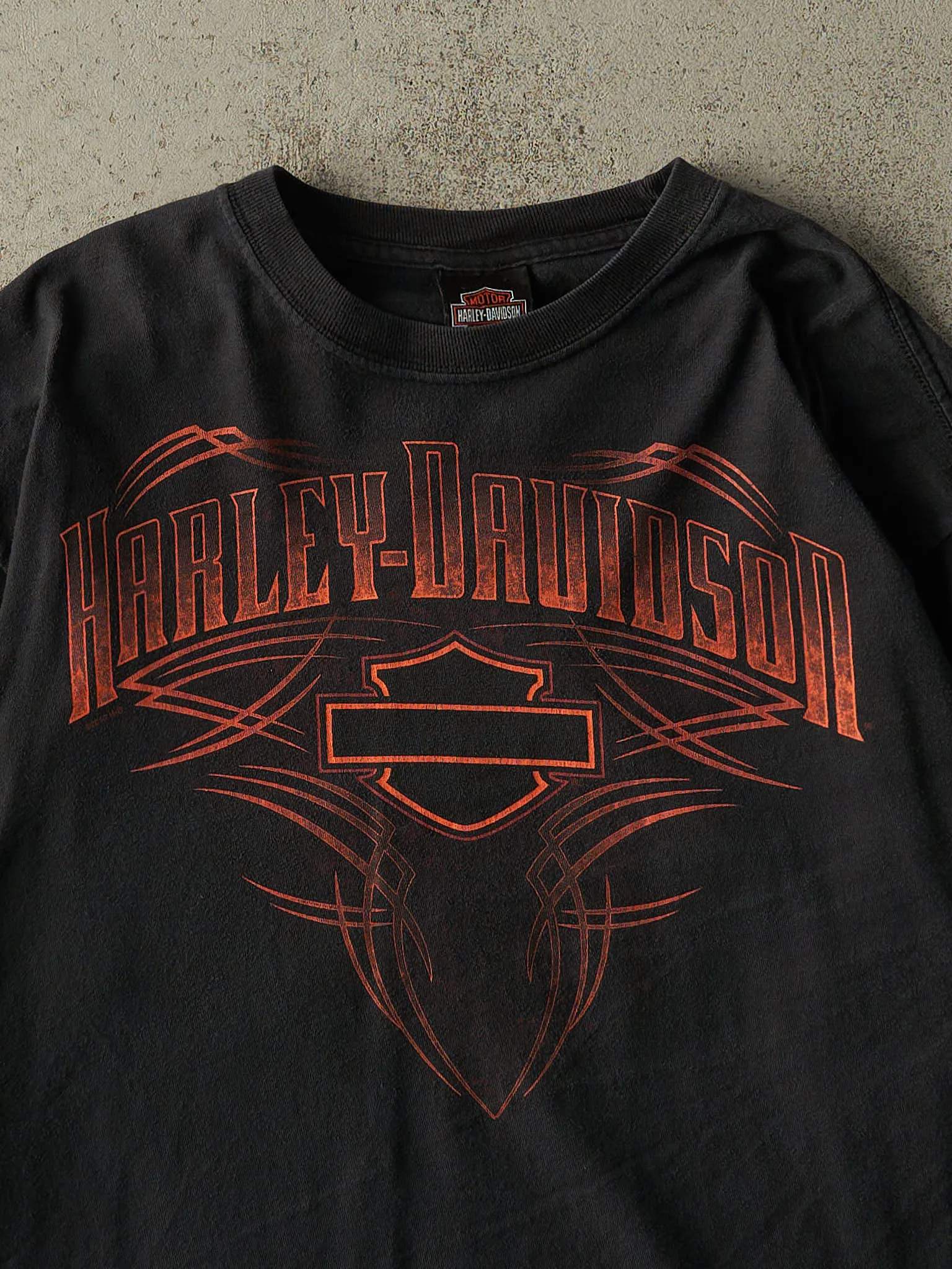 14' Black Peoria Arizona Harley Davidson Long Sleeve (L/XL) sold by Rebalance Vintage product image thumbnail 3
