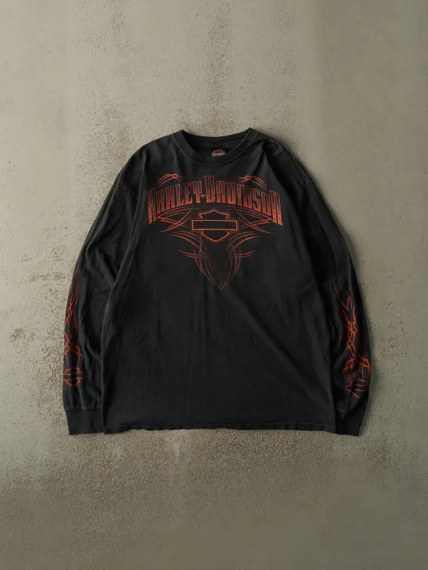 14' Black Peoria Arizona Harley Davidson Long Sleeve (L/XL) sold by Rebalance Vintage
